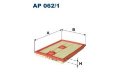Фильтр воздушный для VW PASSAT Variant (3G5) 1.4 TSI 2014-, код двигателя CZDA,CZEA, V см3 1395, кВт 110, л.с. 150, бензин, Filtron AP0621