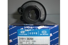 Фильтр топливный для VW PASSAT (3C2) 1.6 2005-2010, код двигателя BSE,BSF, V см3 1595, кВт 75, л.с. 102, бензин, Hyundai-KIA 3191138204