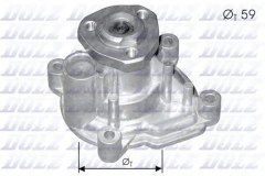 Водяной насос для VW PASSAT Variant (3C5) 1.6 FSI 2005-2008, код двигателя BLF, V см3 1598, кВт 85, л.с. 115, бензин, Dolz A218