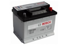 Батарея аккумуляторная 56А для VW PASSAT (3B3) 2.0 2001-2005, код двигателя ALT, V см3 1984, кВт 96, л.с. 130, бензин, Bosch 0092S30050